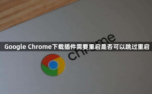 Google Chrome下载插件需要重启是否可以跳过重启1