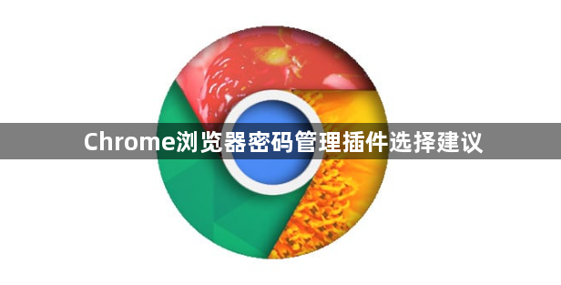 Chrome浏览器密码管理插件选择建议1