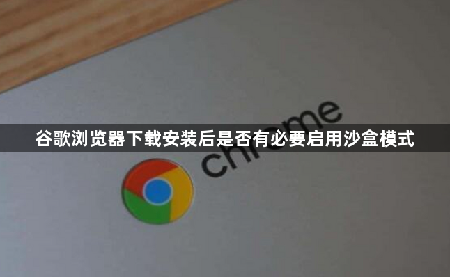 谷歌浏览器下载安装后是否有必要启用沙盒模式1