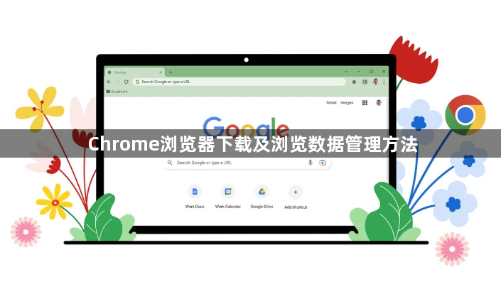 Chrome浏览器下载及浏览数据管理方法1