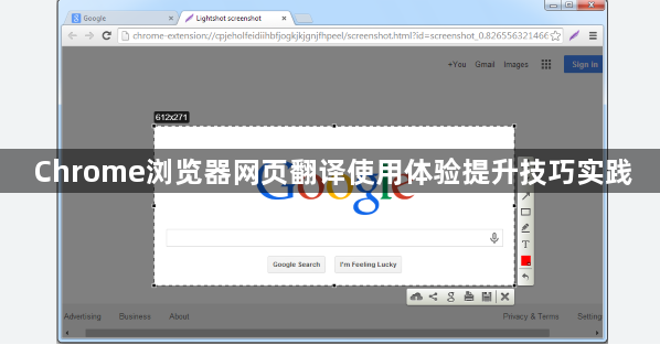 Chrome浏览器网页翻译使用体验提升技巧实践1