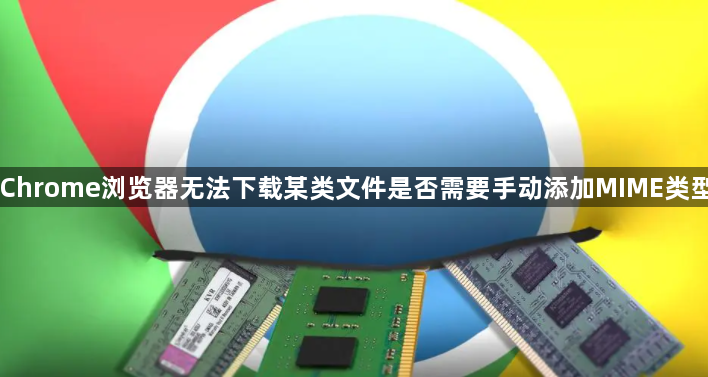 Chrome浏览器无法下载某类文件是否需要手动添加MIME类型1