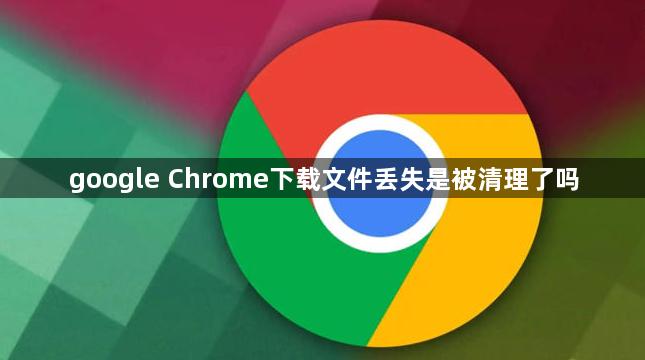 google Chrome下载文件丢失是被清理了吗1