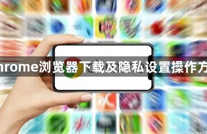 Chrome浏览器下载及隐私设置操作方法1