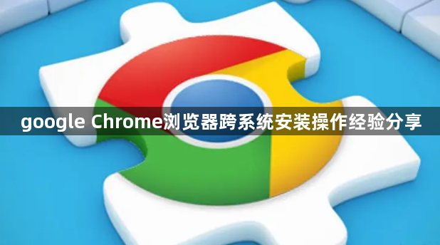 google Chrome浏览器跨系统安装操作经验分享1