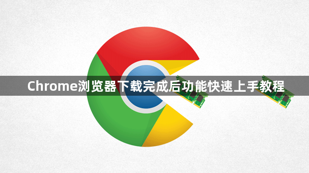 Chrome浏览器下载完成后功能快速上手教程1