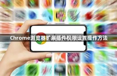 Chrome浏览器扩展插件权限设置操作方法1