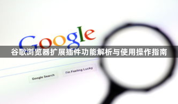 谷歌浏览器扩展插件功能解析与使用操作指南1