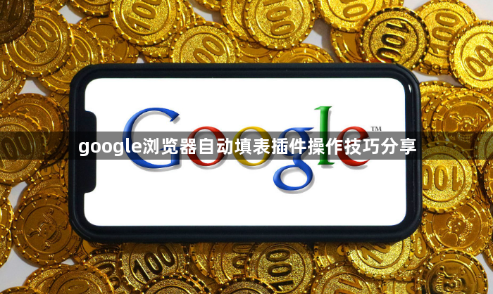 google浏览器自动填表插件操作技巧分享1