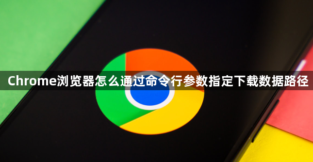 Chrome浏览器怎么通过命令行参数指定下载数据路径1