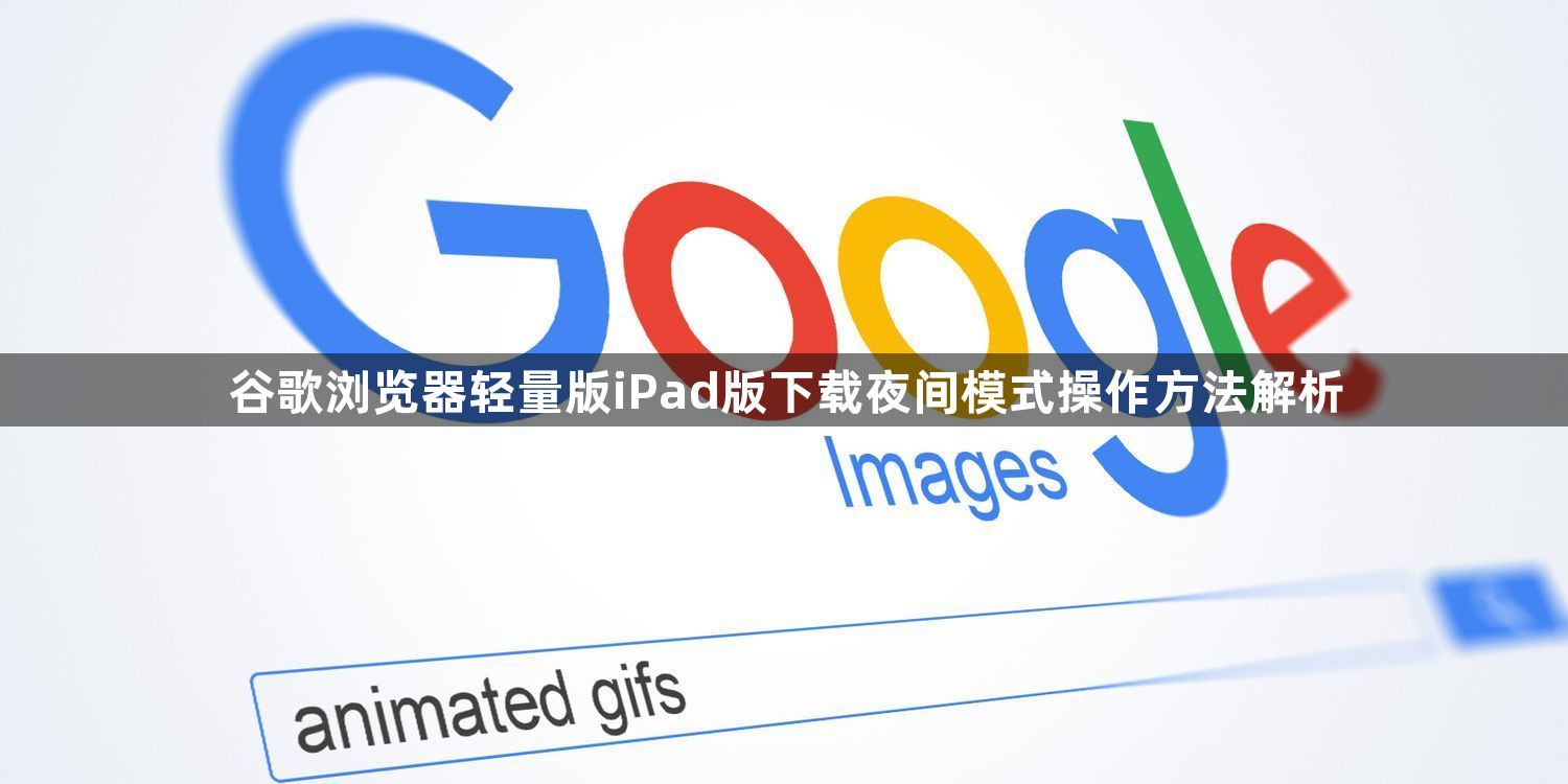 谷歌浏览器轻量版iPad版下载夜间模式操作方法解析1