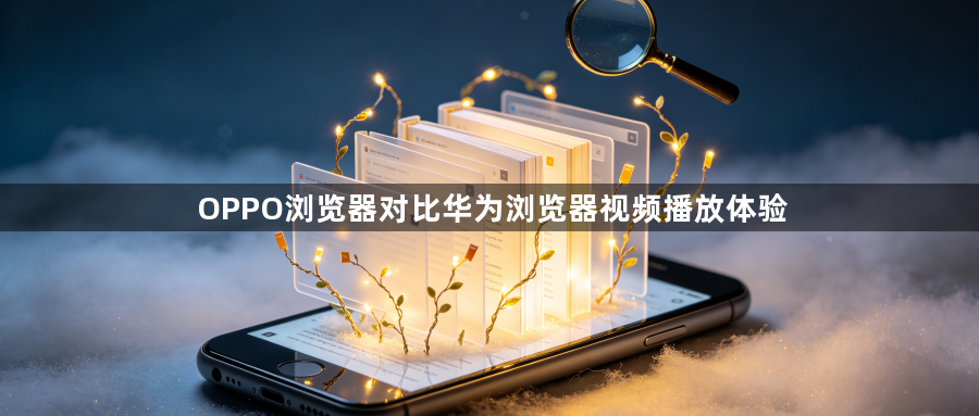 OPPO浏览器对比华为浏览器视频播放体验1