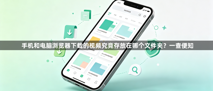 手机和电脑浏览器下载的视频究竟存放在哪个文件夹？一查便知1