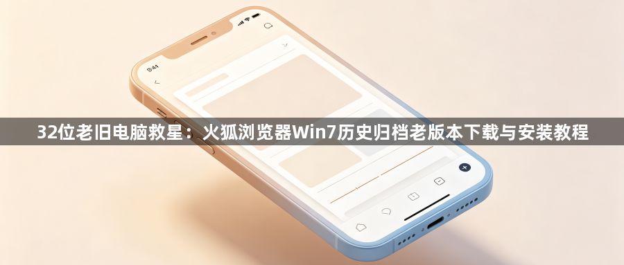 32位老旧电脑救星:火狐浏览器Win7历史归档老版本下载与安装教程1
