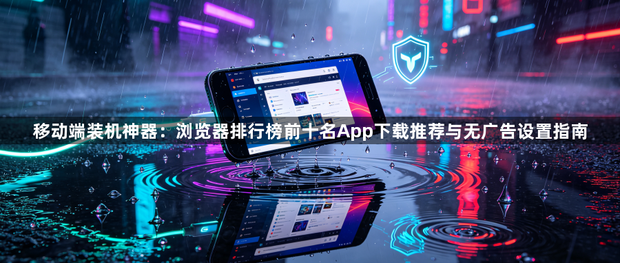 移动端装机神器：浏览器排行榜前十名App下载推荐与无广告设置指南1