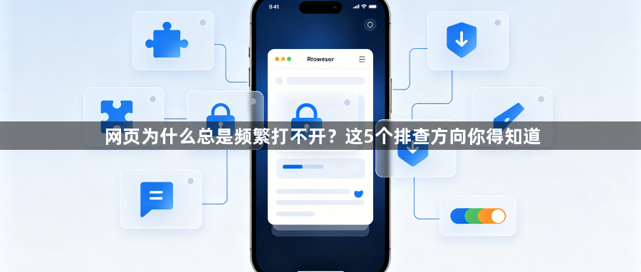 网页为什么总是频繁打不开？这5个排查方向你得知道1