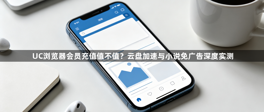 UC浏览器会员充值值不值？云盘加速与小说免广告深度实测1