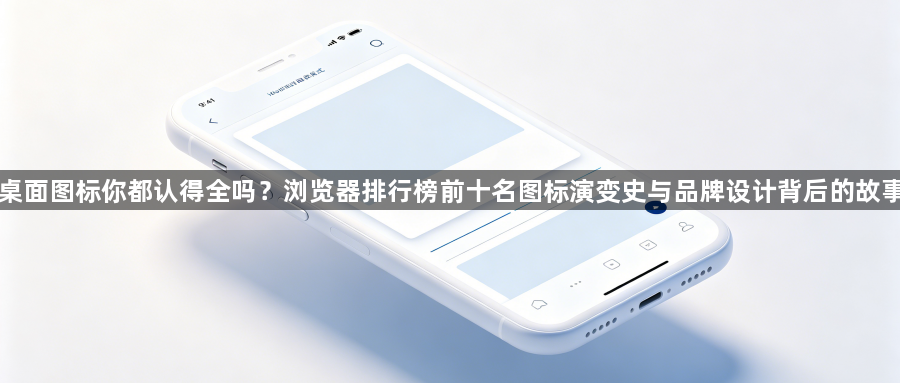 桌面图标你都认得全吗?浏览器排行榜前十名图标演变史与品牌设计背后的故事1