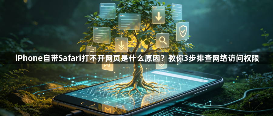 iPhone自带Safari打不开网页是什么原因？教你3步排查网络访问权限1