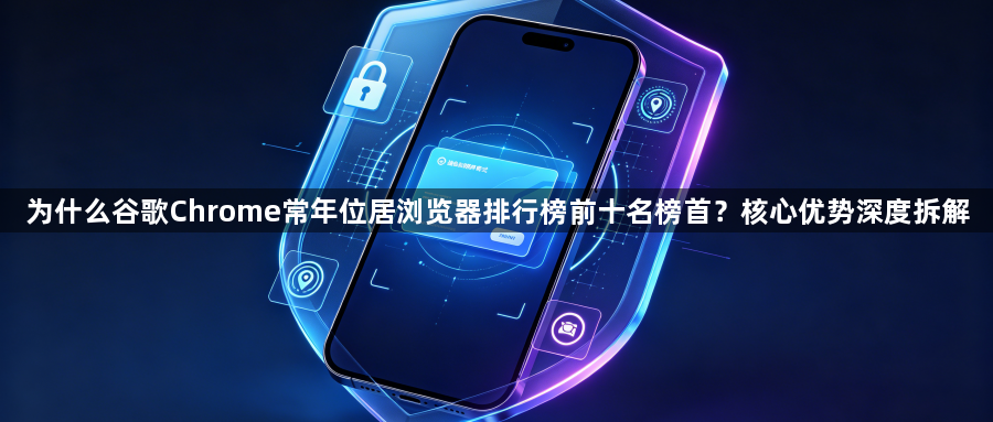 为什么谷歌Chrome常年位居浏览器排行榜前十名榜首?核心优势深度拆解1