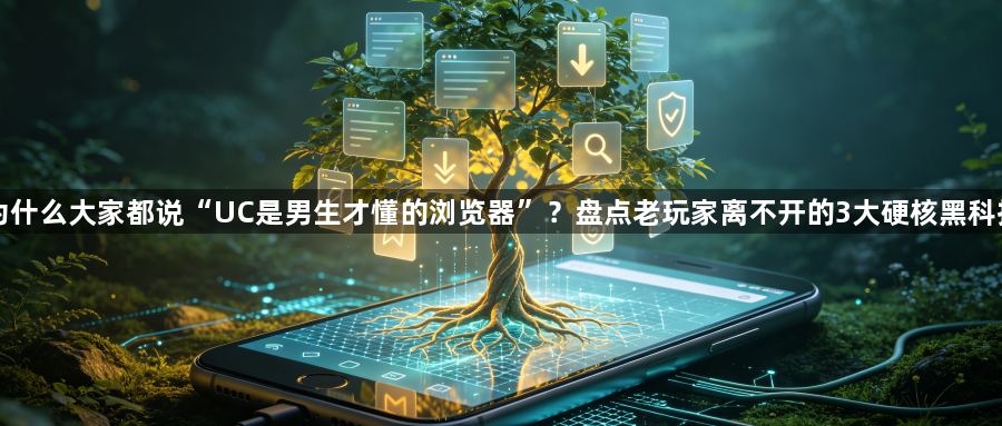 为什么大家都说“UC是男生才懂的浏览器”?盘点老玩家离不开的3大硬核黑科技1