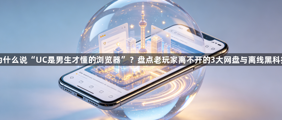 为什么说“UC是男生才懂的浏览器”？盘点老玩家离不开的3大网盘与离线黑科技1