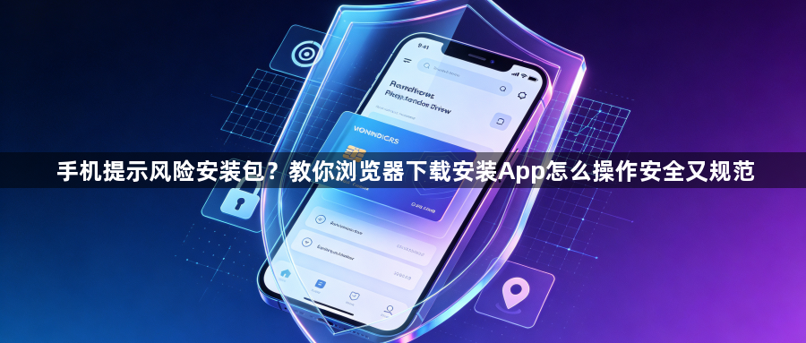 手机提示风险安装包?教你浏览器下载安装App怎么操作安全又规范1