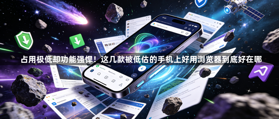占用极低却功能强悍!这几款被低估的手机上好用浏览器到底好在哪1