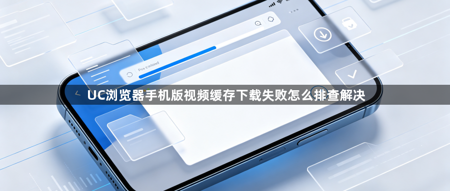 UC浏览器手机版视频缓存下载失败怎么排查解决1