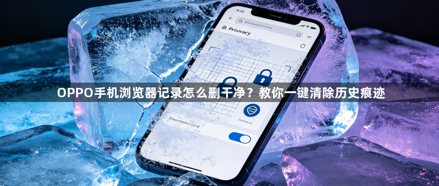 OPPO手机浏览器记录怎么删干净?教你一键清除历史痕迹1