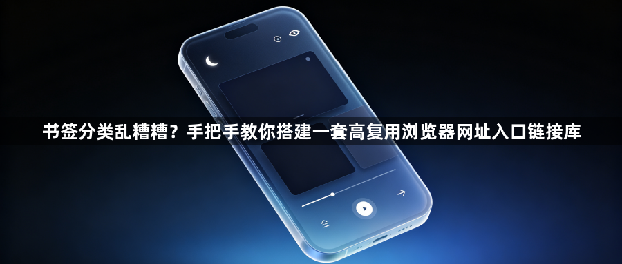 书签分类乱糟糟？手把手教你搭建一套高复用浏览器网址入口链接库1