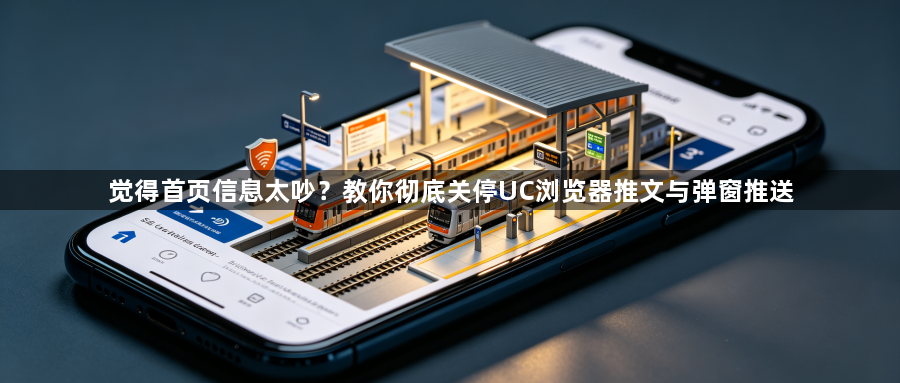 觉得首页信息太吵?教你彻底关停UC浏览器推文与弹窗推送1