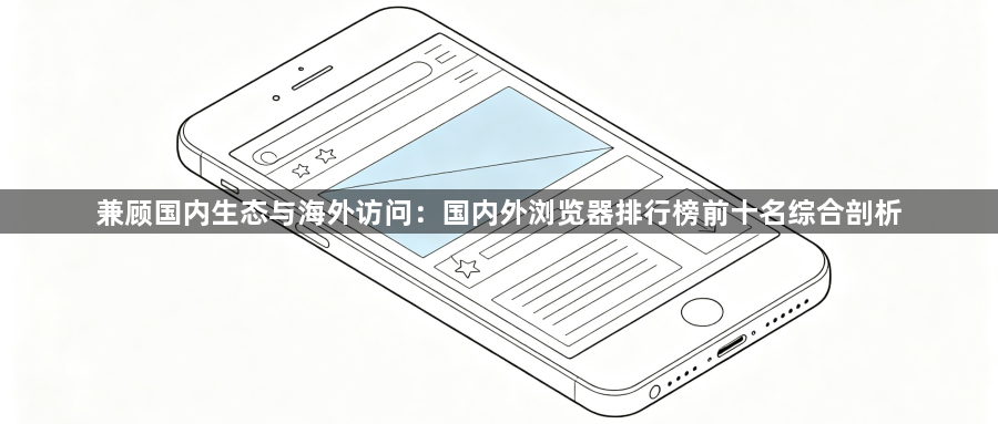 兼顾国内生态与海外访问:国内外浏览器排行榜前十名综合剖析1