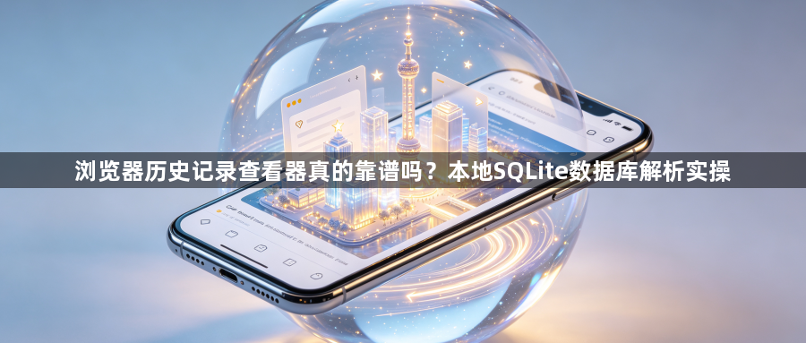浏览器历史记录查看器真的靠谱吗?本地SQLite数据库解析实操1