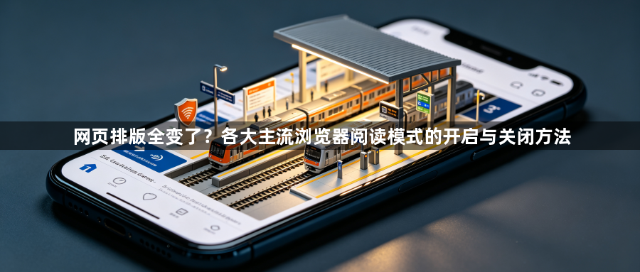 网页排版全变了?各大主流浏览器阅读模式的开启与关闭方法1